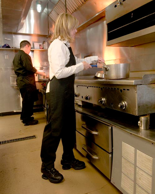 Restaurant and kitchen