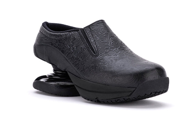 Taos Clog - Stamped Floral