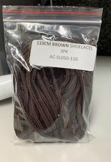 Shoe Lace Standard Brown 3 pack