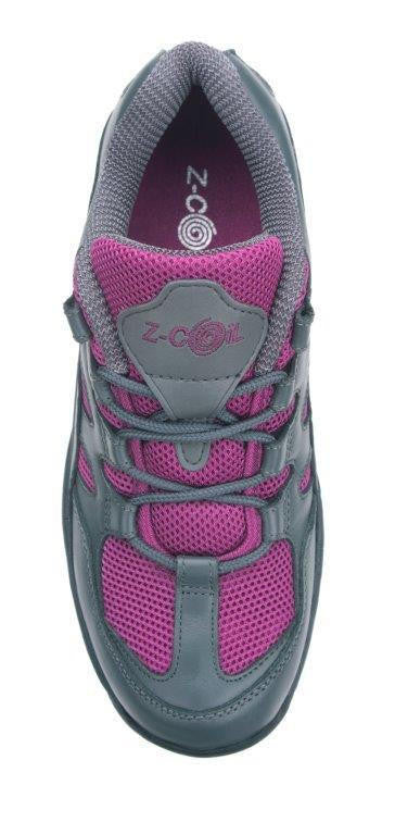 Freedom Classic Grey Fuchsia - Covered CoiL Z-CoiL Pain Relief Footwear
