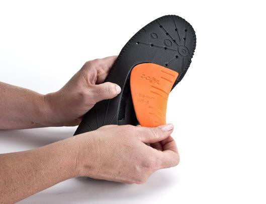 Z-Fit Custom Arch Insole Z-CoiL Pain Relief Footwear