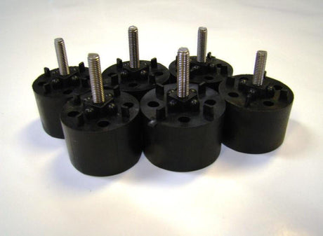 1.0 Lift Black (6 pack) Z-CoiL Pain Relief Footwear