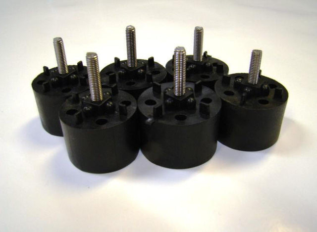 1.0 Lift Black (6 pack) Z-CoiL Pain Relief Footwear