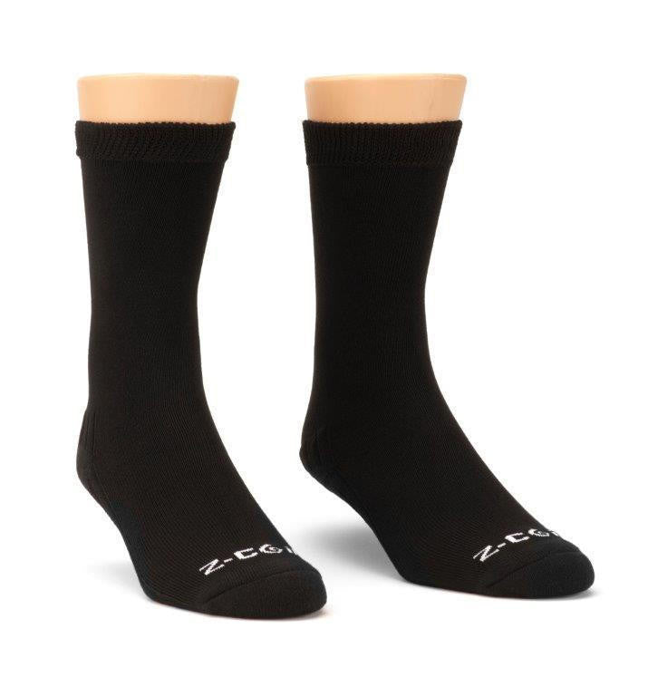 Z-CoiL® Comfort Socks Black - Mid Calf - 3 Pack Z-CoiL Pain Relief Footwear