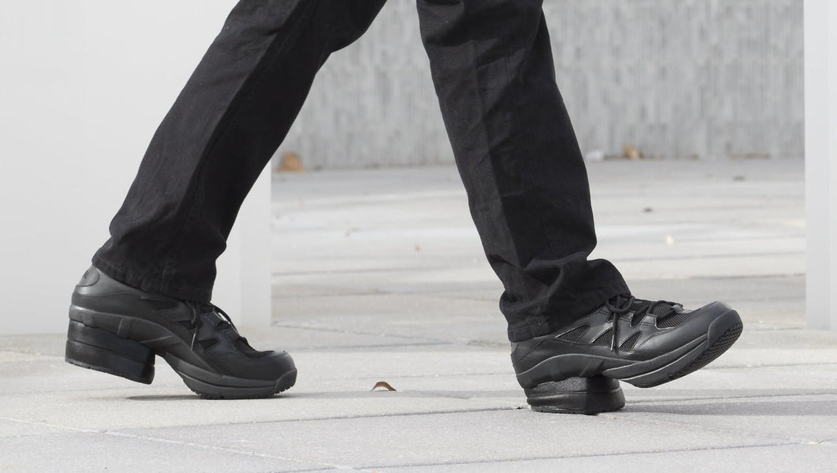 Freedom Classic Black - Covered CoiL Z-CoiL Pain Relief Footwear