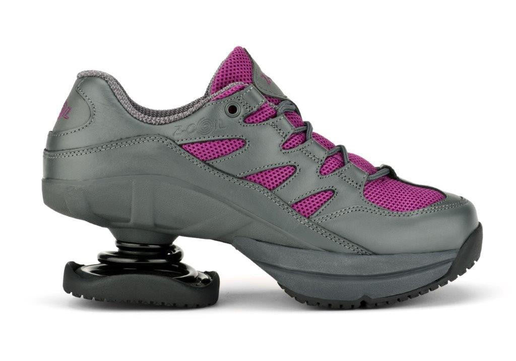 Freedom Classic Grey Fuchsia Z-CoiL Pain Relief Footwear