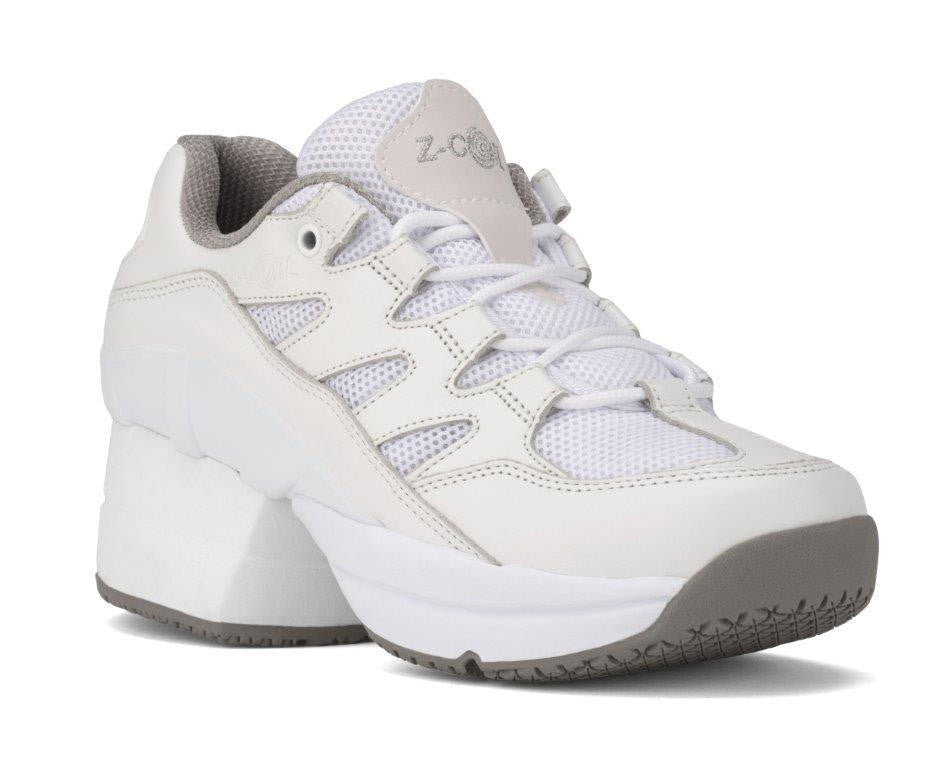 Freedom Classic White - Covered CoiL Z-CoiL Pain Relief Footwear