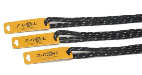 Shoe Lace Hiker Black - 3 pack Z-CoiL Pain Relief Footwear
