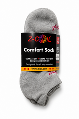 Low Cut Bamboo Socks — Grey, 3 Pack
