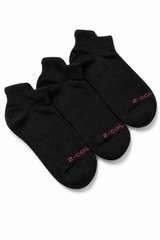 Low Cut Bamboo Socks — Black, 3 Pack