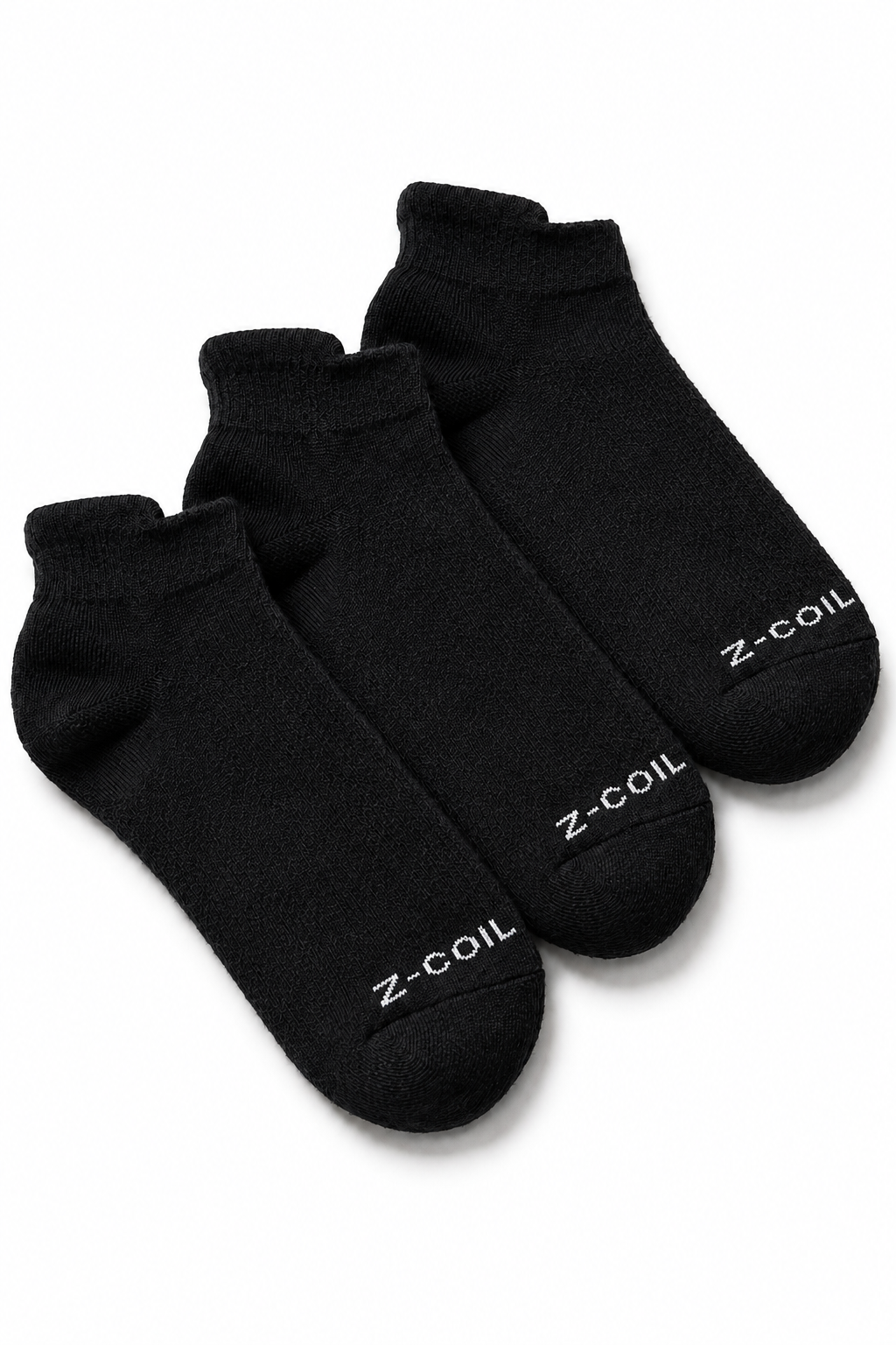 Low Cut Bamboo Socks — Black, 3 Pack