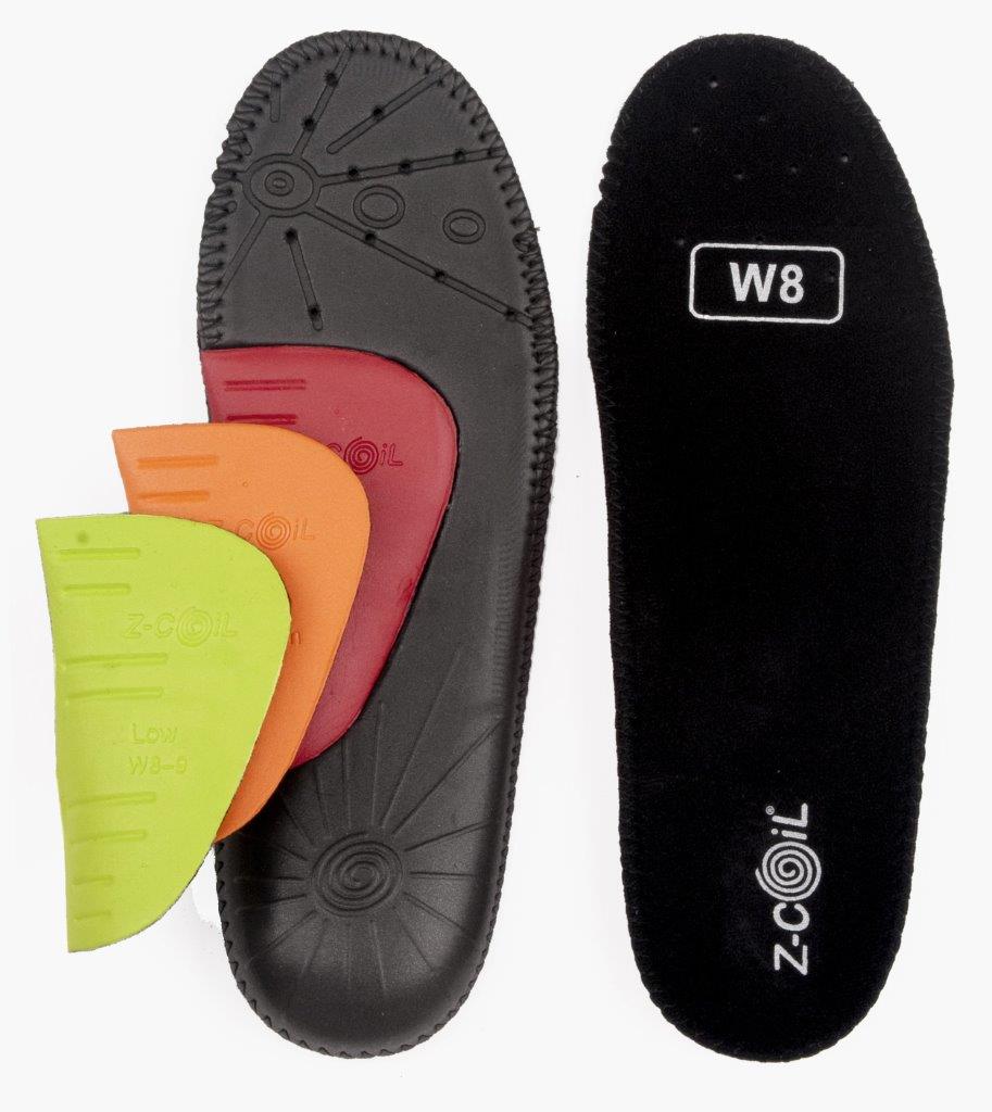 Z-Fit Custom Arch Insoles support your feet all day long