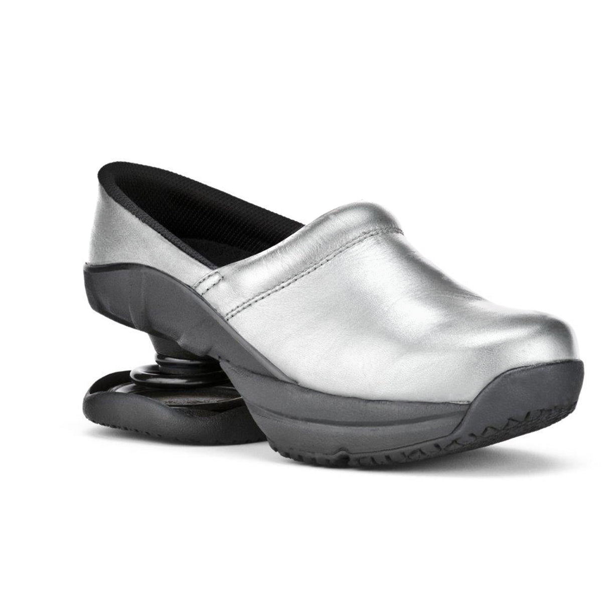 Töffler Clog - Silver Chrome