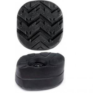 Coil Enclosed Black Rugged Outsole | Heavy Duty Outsole