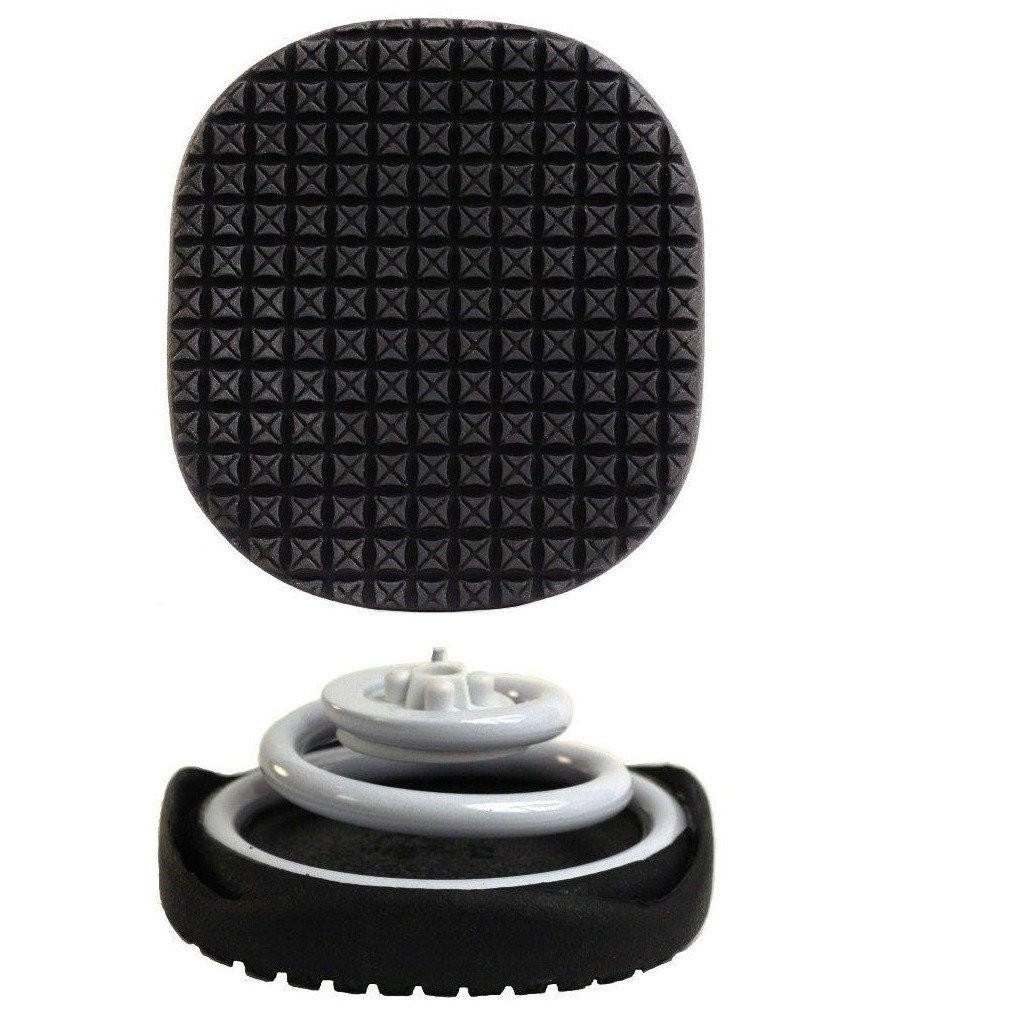Open CoiL White Black Slip Resistant Spring | Pain Relief Footwear
