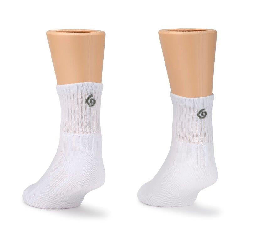 Z-CoiL® Comfort Socks - Ankle White - 3 Pack Z-CoiL Pain Relief Footwear