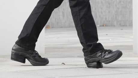 Freedom Classic Black - Covered CoiL Z-CoiL Pain Relief Footwear