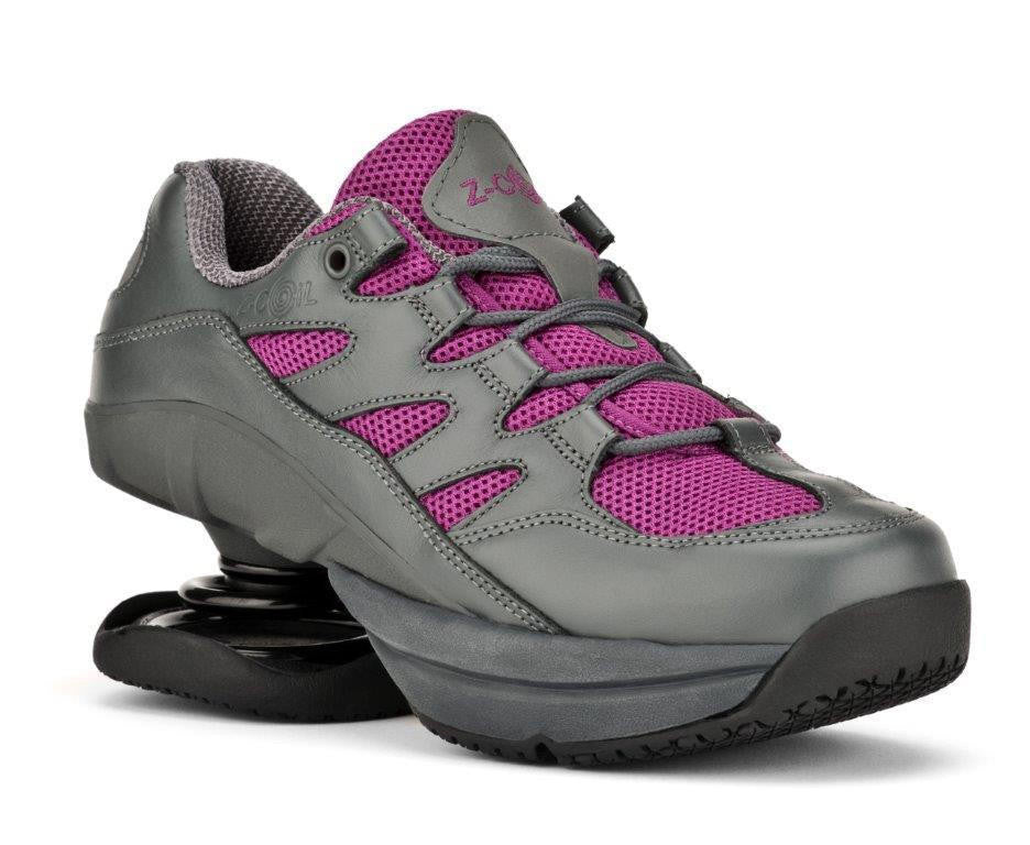 Freedom Classic Grey Fuchsia Z-CoiL Pain Relief Footwear