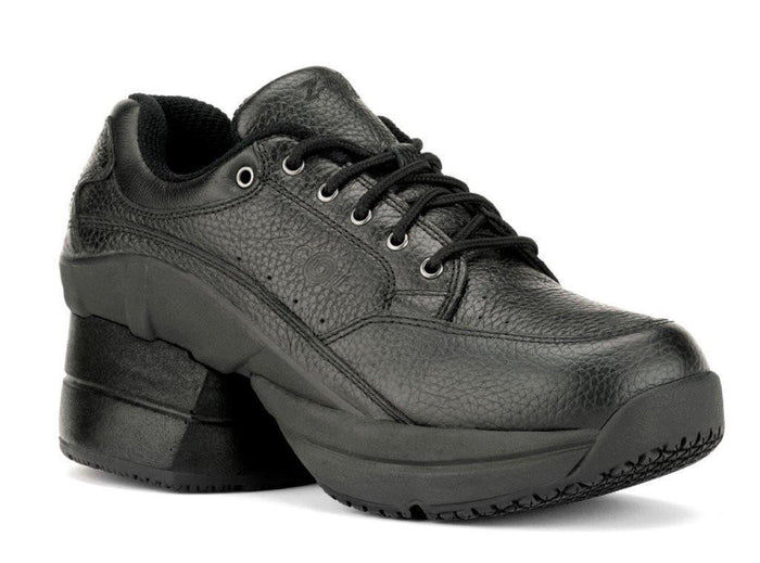 Legend Black Slip Resistant - Covered CoiL Z-CoiL Pain Relief Footwear