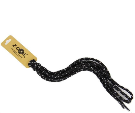 Shoe Lace Hiker Black - 3 pack Z-CoiL Pain Relief Footwear